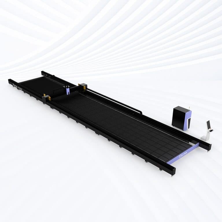 Ground Rail Fiber Laser Cutting Machine