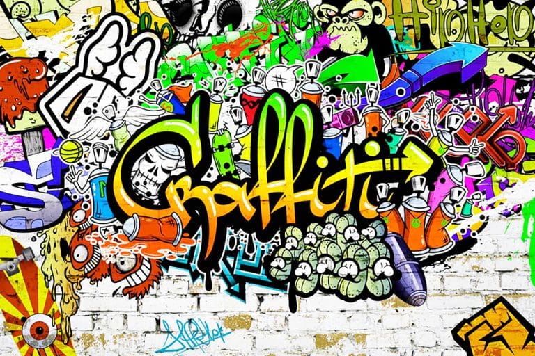 Laser Cleaning Graffiti