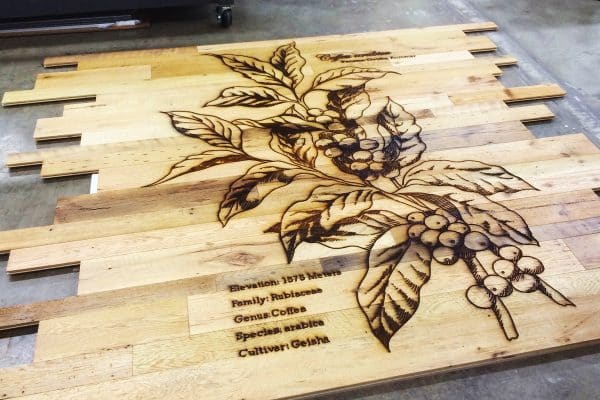 Laser Marking Wood