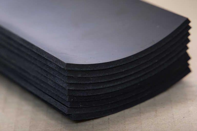 Oscillating Knife Cutting Rubber