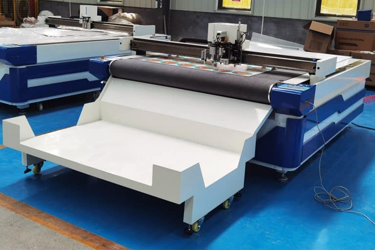 Oscillating Knife Cutting Textiles Guide