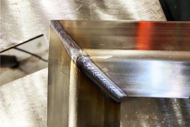 Carbon Steel Laser Welding Sample