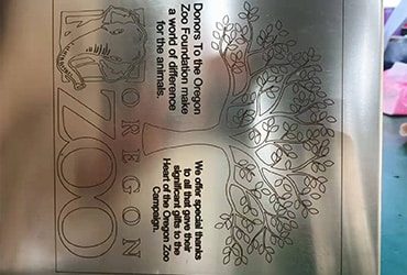 Fiber Laser Marking Sample