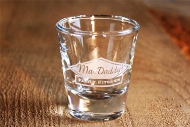 Glass Laser Marking Sample