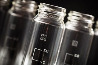 Glass Laser Marking Sample