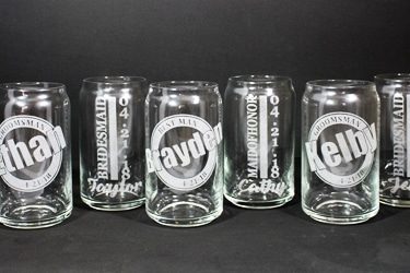 Glass Laser Marking Sample