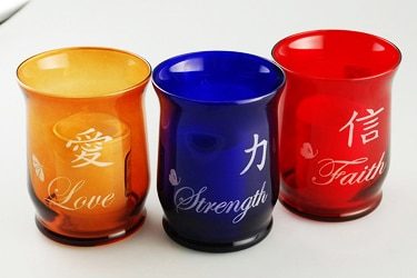 Glass Laser Marking Sample