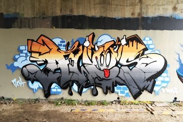 Graffiti Laser Cleaning Samples