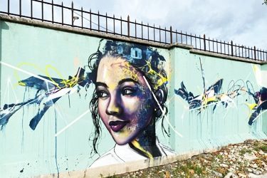 Graffiti Laser Cleaning Samples