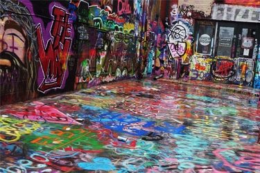 Graffiti Laser Cleaning Samples