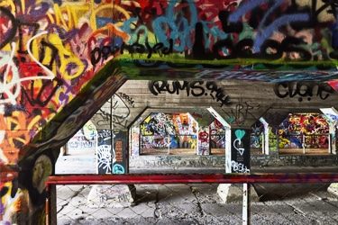 Graffiti Laser Cleaning Samples