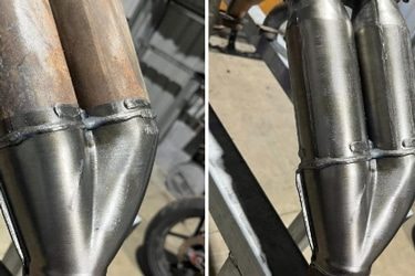 Continuous Laser Cleaning Machine Sample