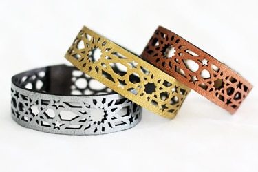 Leather Laser Cutting Samples