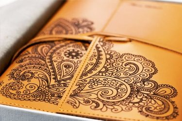 Leather Laser Marking Sample