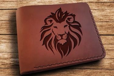 Leather Laser Marking Sample