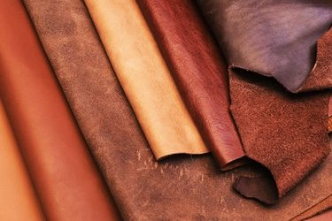 Leather Oscillating Knife Cutting Sample