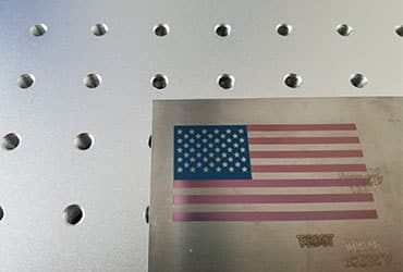 MOPA Laser Marking Sample