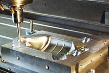 Metal CNC Routing Sample