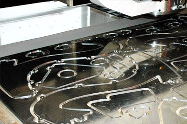Metal CNC Routing Samples