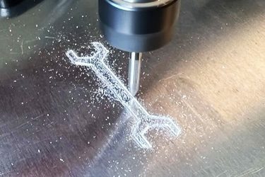 Metal CNC Routing Samples