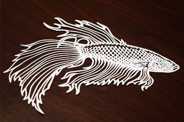Paper Laser Cutting Samples