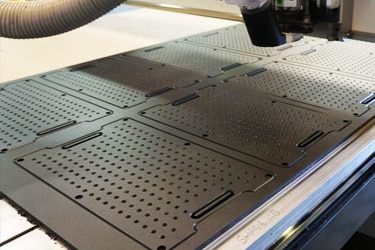 Plastic CNC Routing Samples