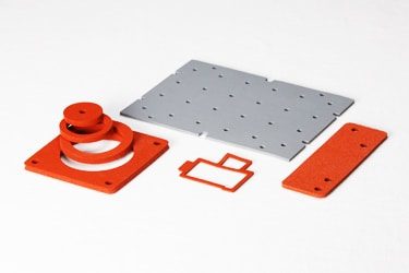 Rubber Laser Cutting Samples