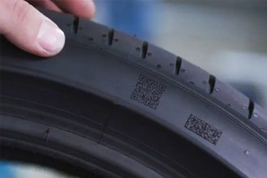 Rubber Laser Marking Sample