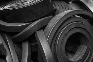 Rubber Oscillating Knife Cutting Sample