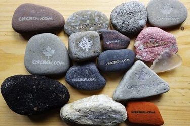 Stone Laser Marking Sample