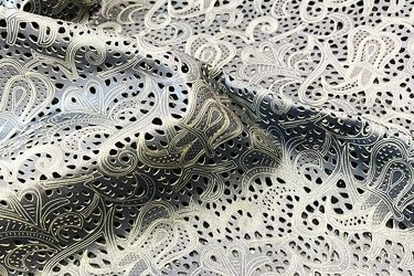 Textile Oscillating Knife Cutting Sample