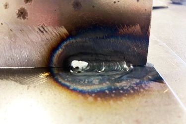 Welding Burns Laser Cleaning Samples