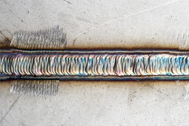 Welding Burns Laser Cleaning Samples