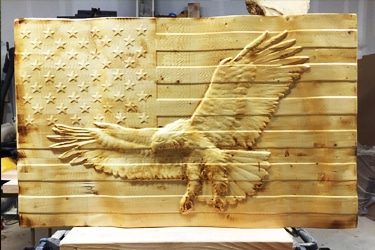 Wood CNC Routing Samples