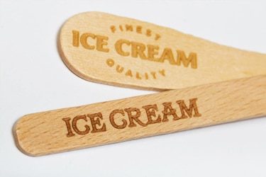 Wood Laser Marking Sample