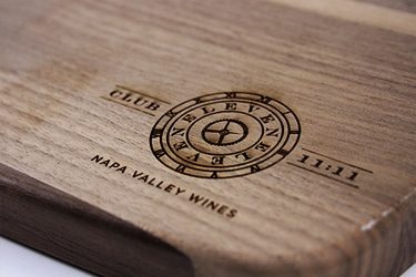 Wood Laser Marking Sample